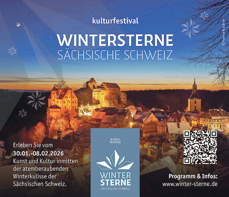 Kulturfestival "Wintersterne Sächsische Schweiz 08. - 09.02.2025
